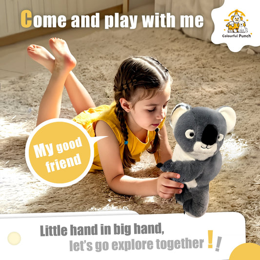 Kids' Plush Koala Crossbody & Backpack