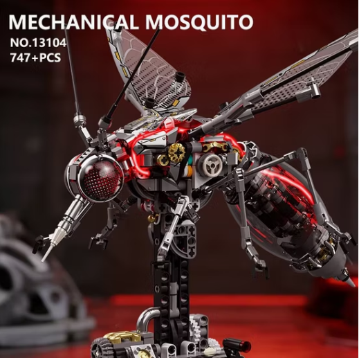 Mechanical Mosquito Building Blocks Set