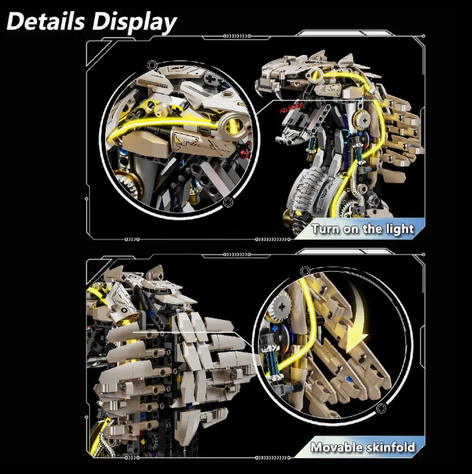 Mechanical Cobra Building Blocks Set