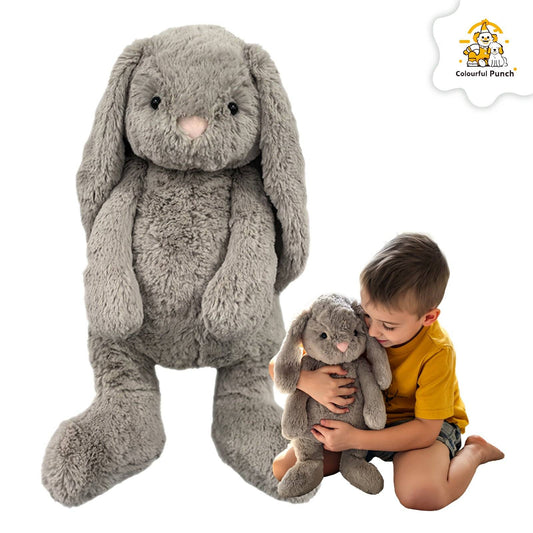Convertible Bunny Plush Backpack Toy