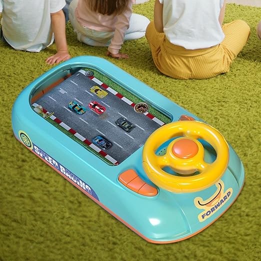 Kids Racing Adventure Steering Wheel Game Toy