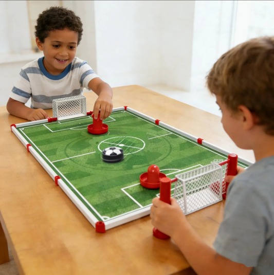 Hover Soccer Air Hockey Tabletop Game Set