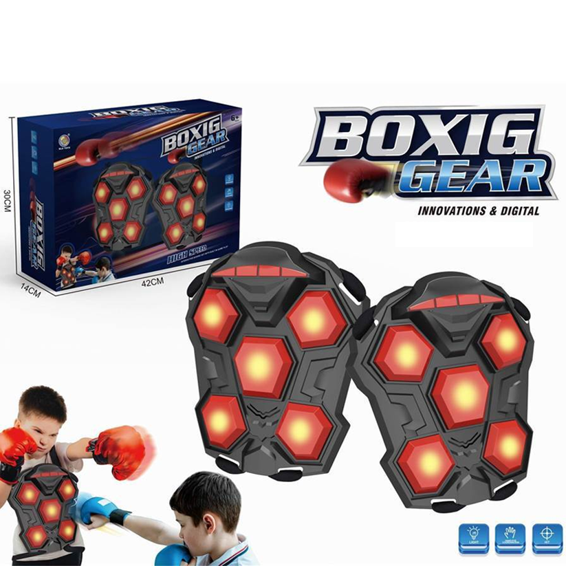 Electronic Interactive Boxing Target Vest with Light & Sound