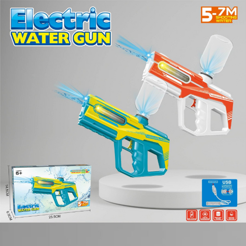2-in-1 Electric Water Gun Toy for Kids
