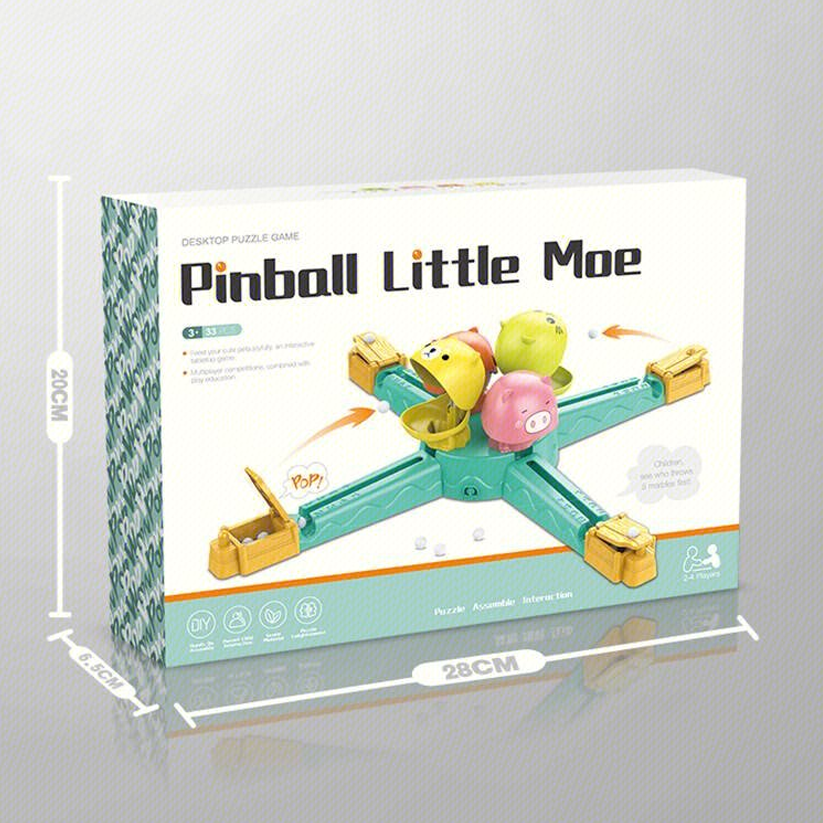 Pinball Little Moe Multiplayer Board Game