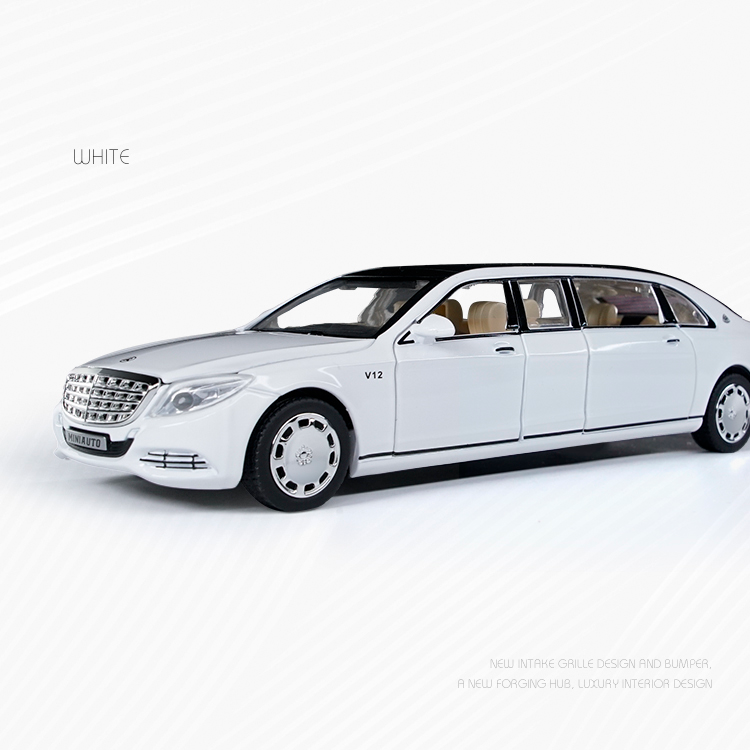 1:32 Luxury Extended Limousine Alloy Car Model