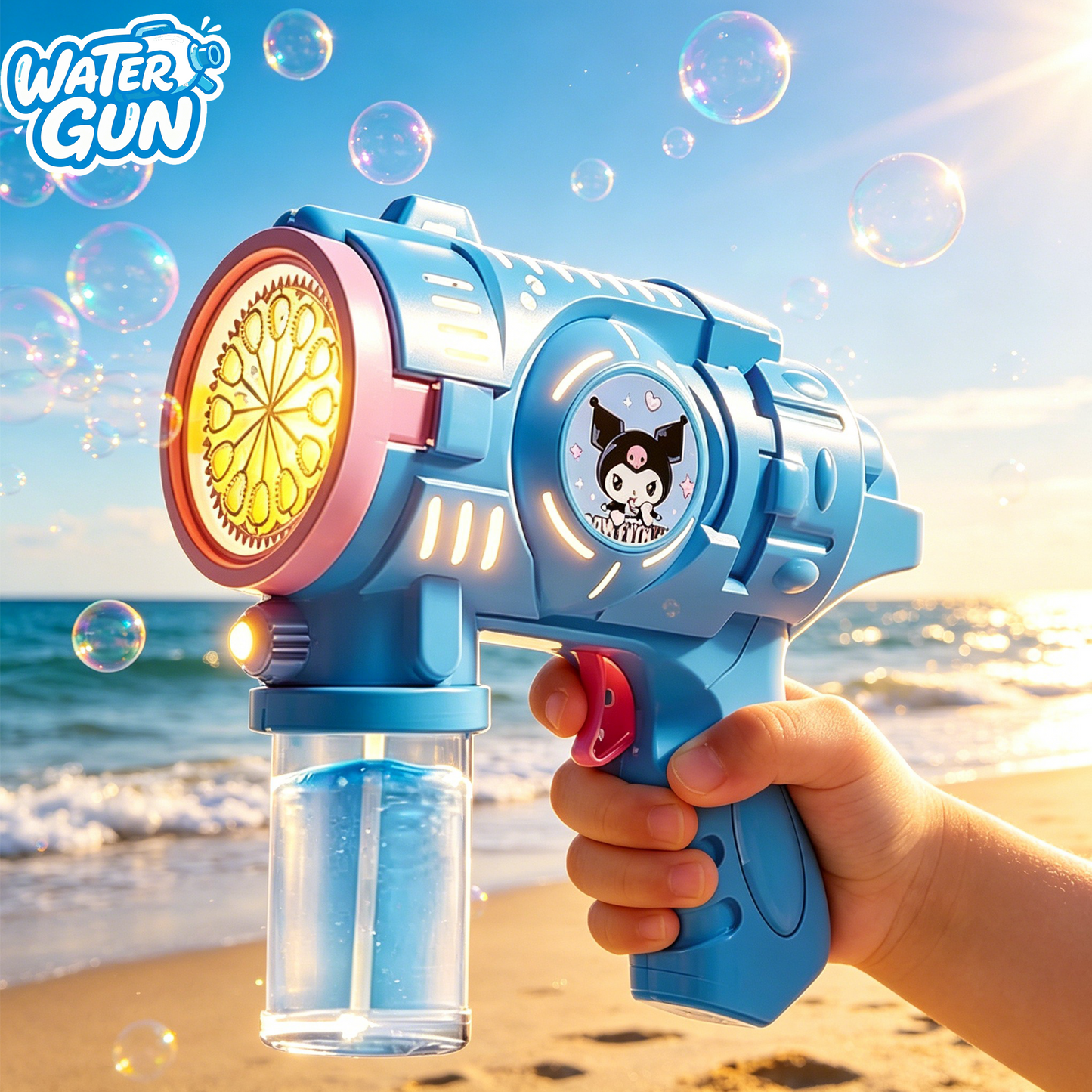 Electric Character Bubble Gun