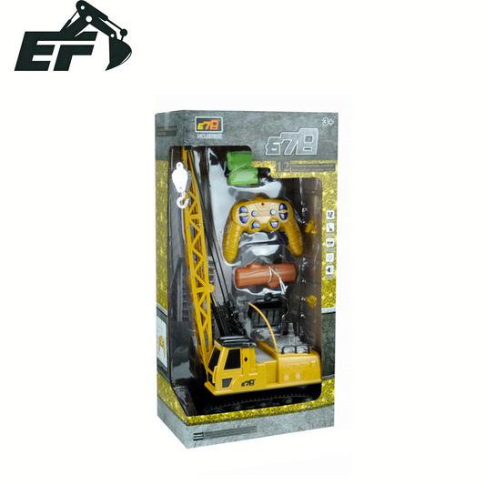 8062E-Remote Control Crawler Crane Toy