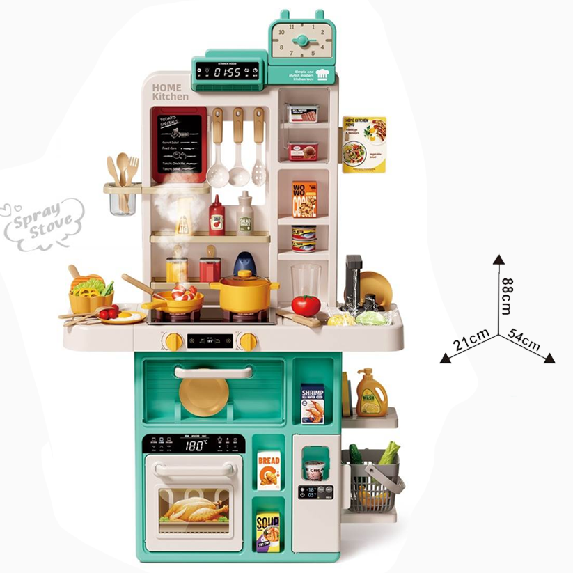 Kids Spraying Kitchen Playset with Lights & Sound