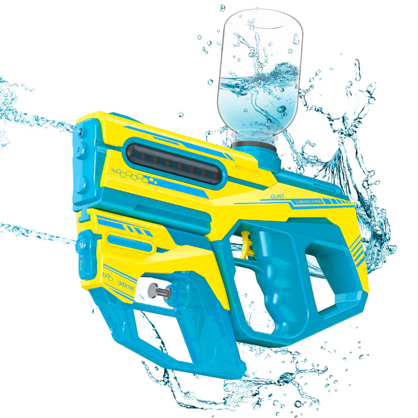 2-in-1 Electric Water Gun Toy for Kids