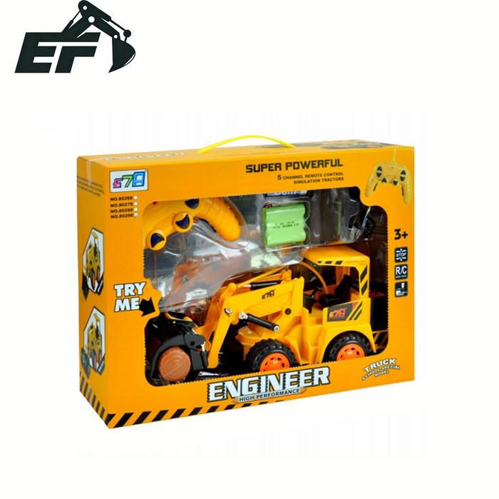 8029E-ของเล่นรถตักไม้บังคับวิทยุ