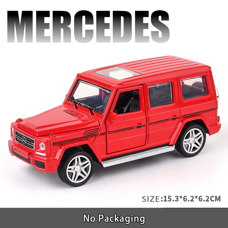 รถยนต์โมเดล SUV ออฟโรดโลหะผสมหล่อขนาด 1:32
