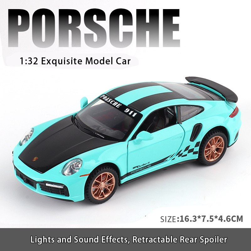 1:32 Die-Cast Sports Car Model with Display Base