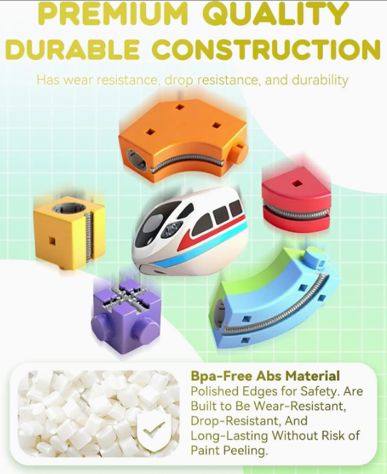 Magnetic Levitation Train Track Building Set