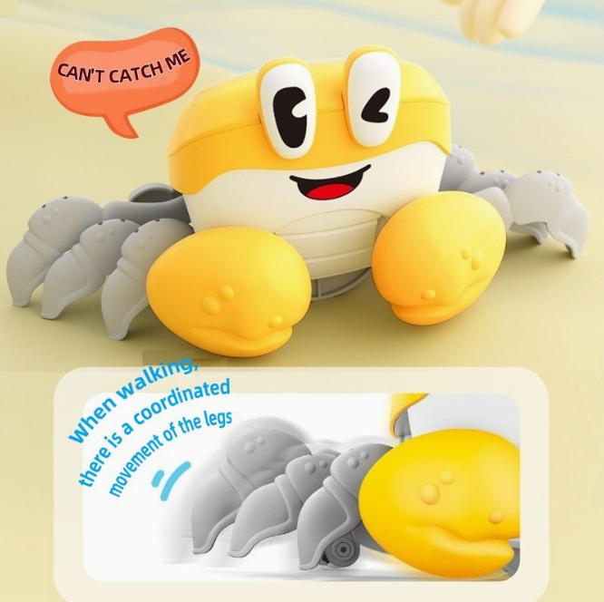 Electric Escaping Crawling Crab Toy