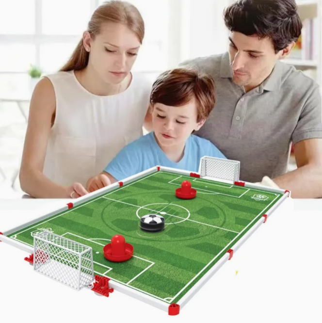 Hover Soccer Air Hockey Tabletop Game Set