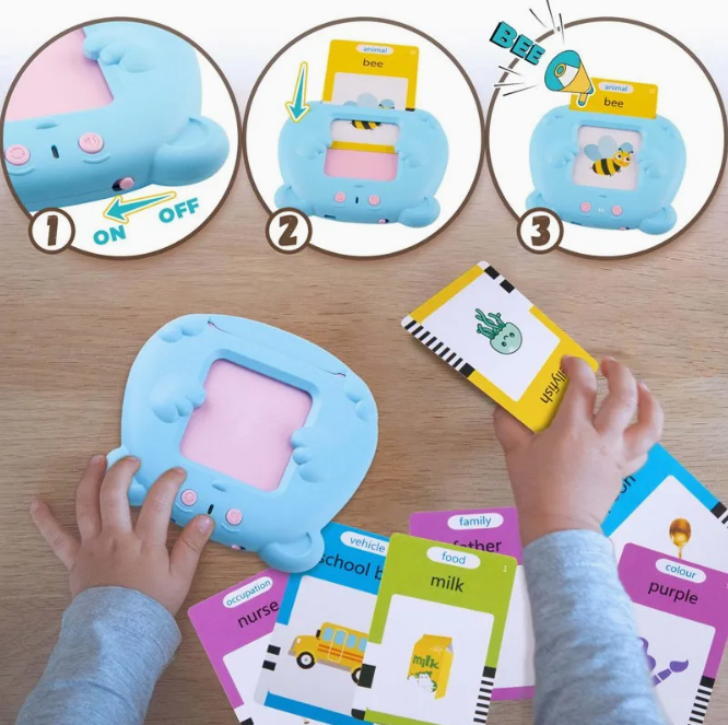 English Flash Card Early Learning Machine