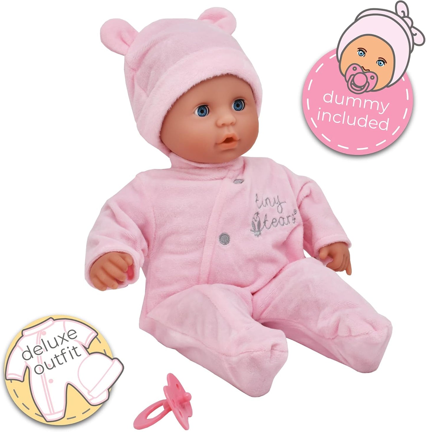 17" Soft Body Baby Doll Playset