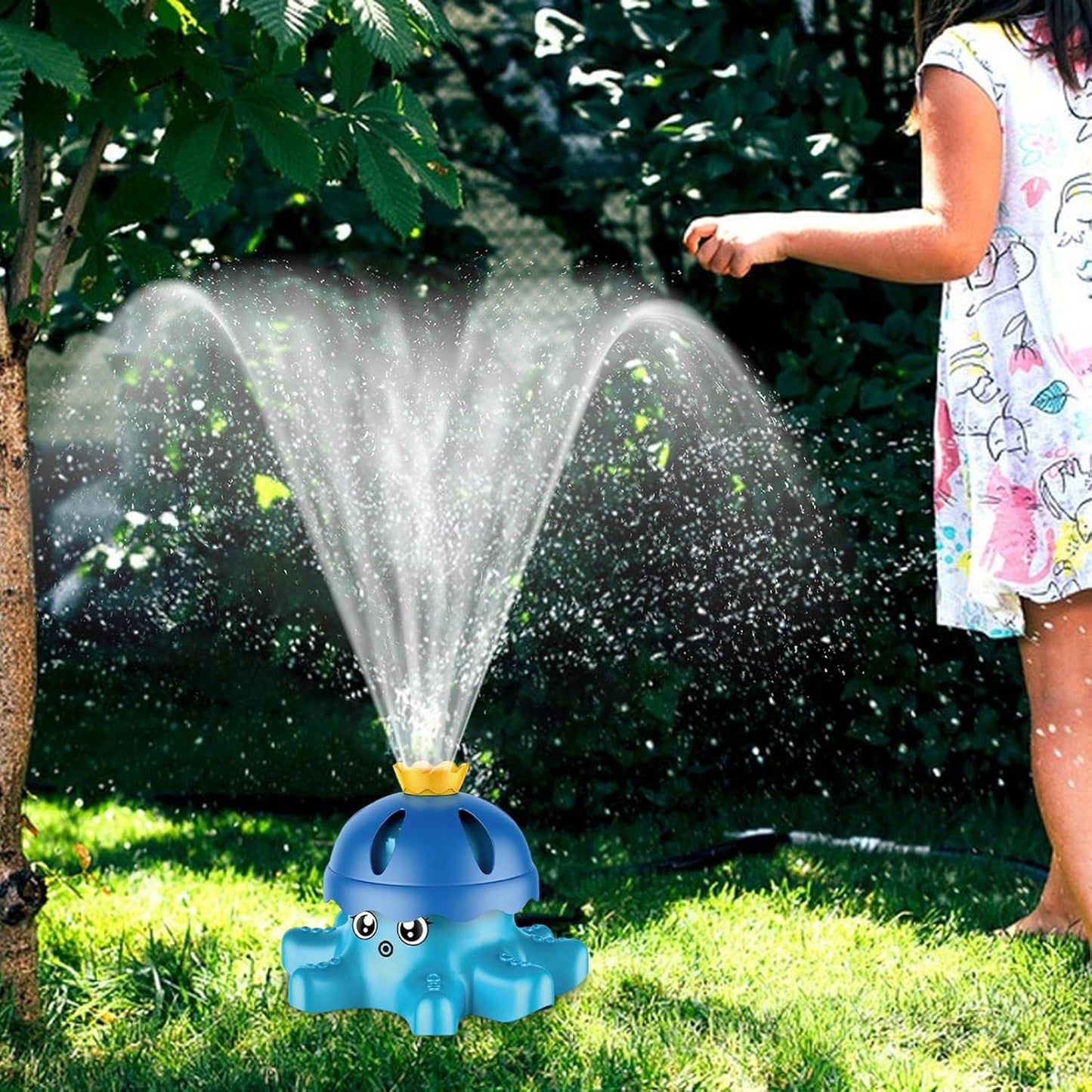 Octopus Sprinkler Water Toy for Kids