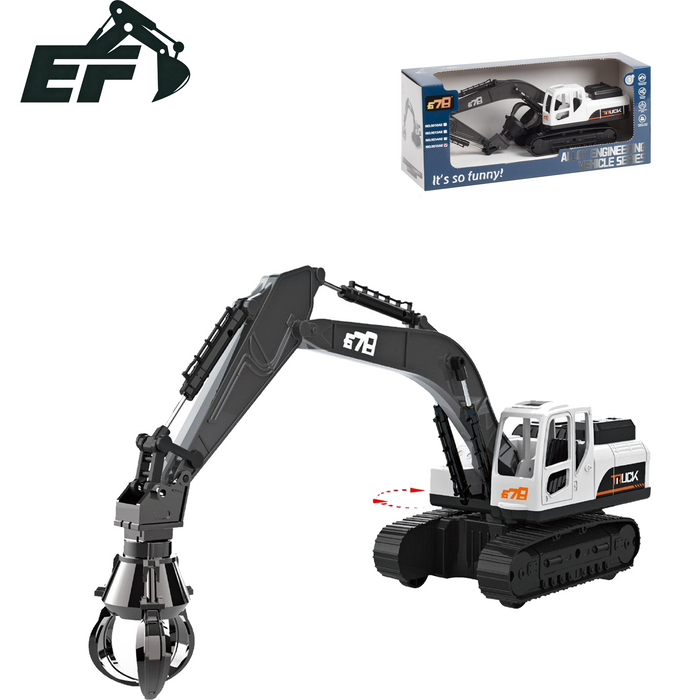 9015AE-รถของเล่นรถขุดแบบแรงเฉื่อยพร้อมที่ตัก