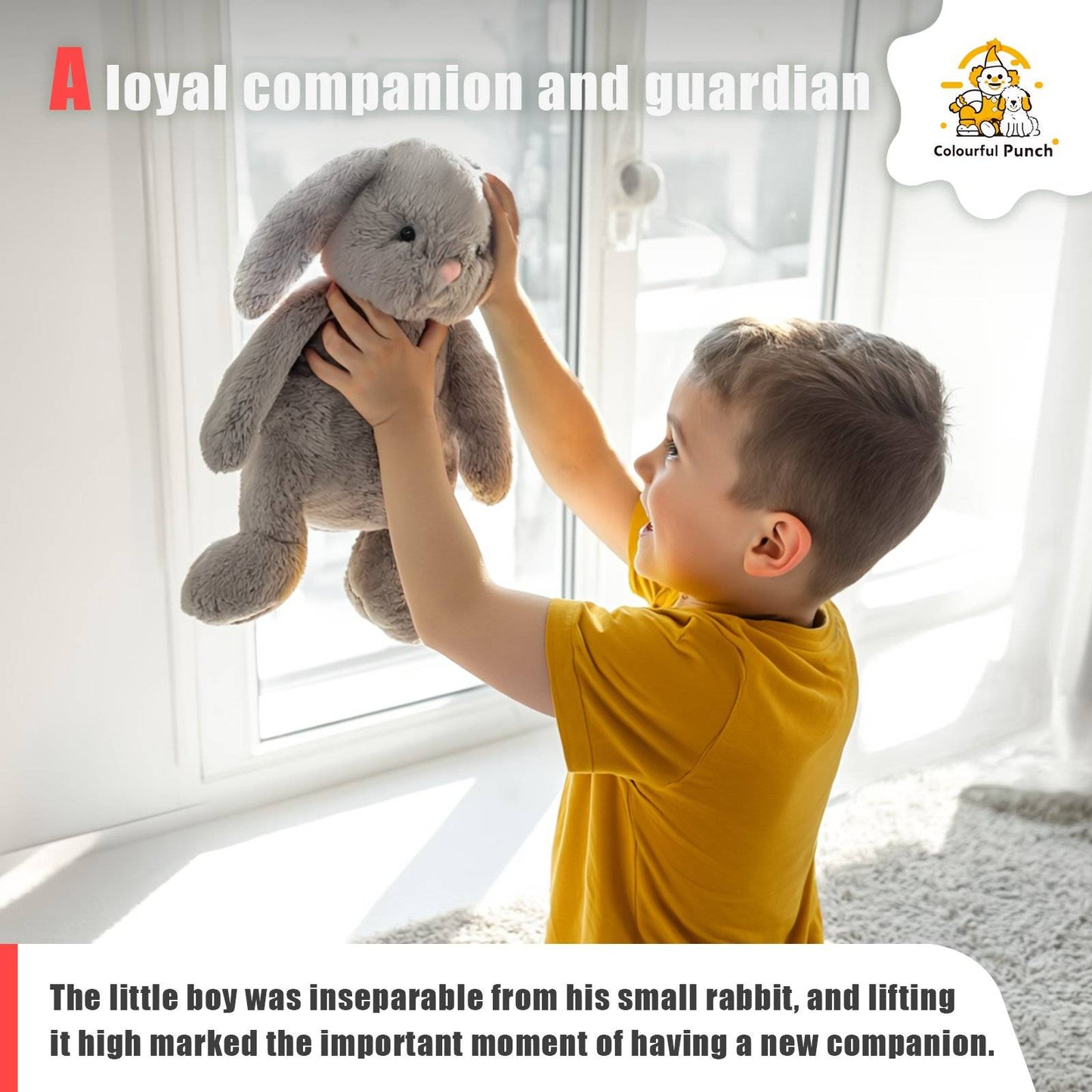 Convertible Bunny Plush Backpack Toy