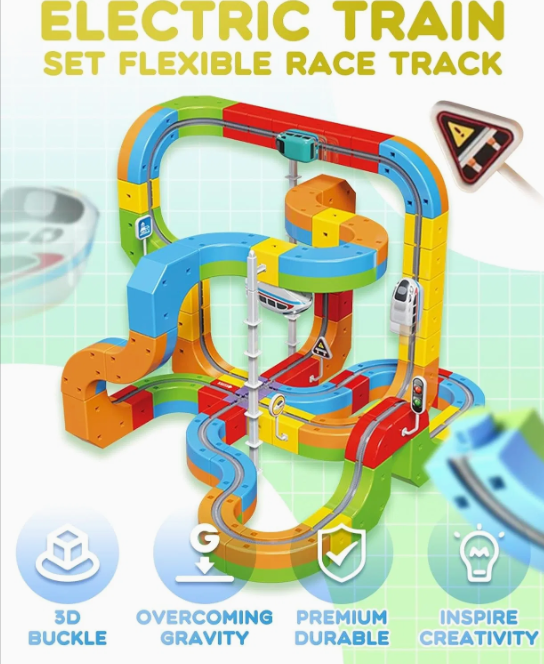 Magnetic Levitation Train Track Building Set
