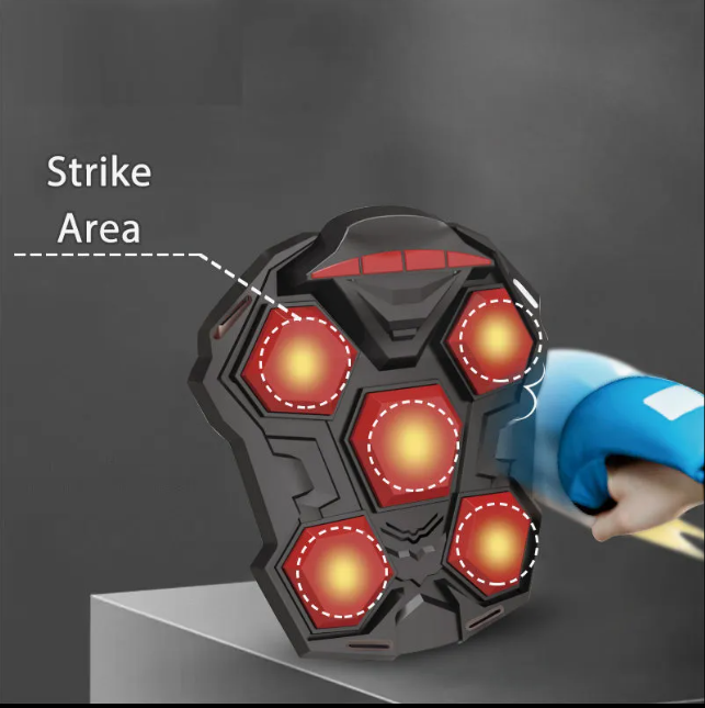 Electronic Interactive Boxing Target Vest with Light & Sound