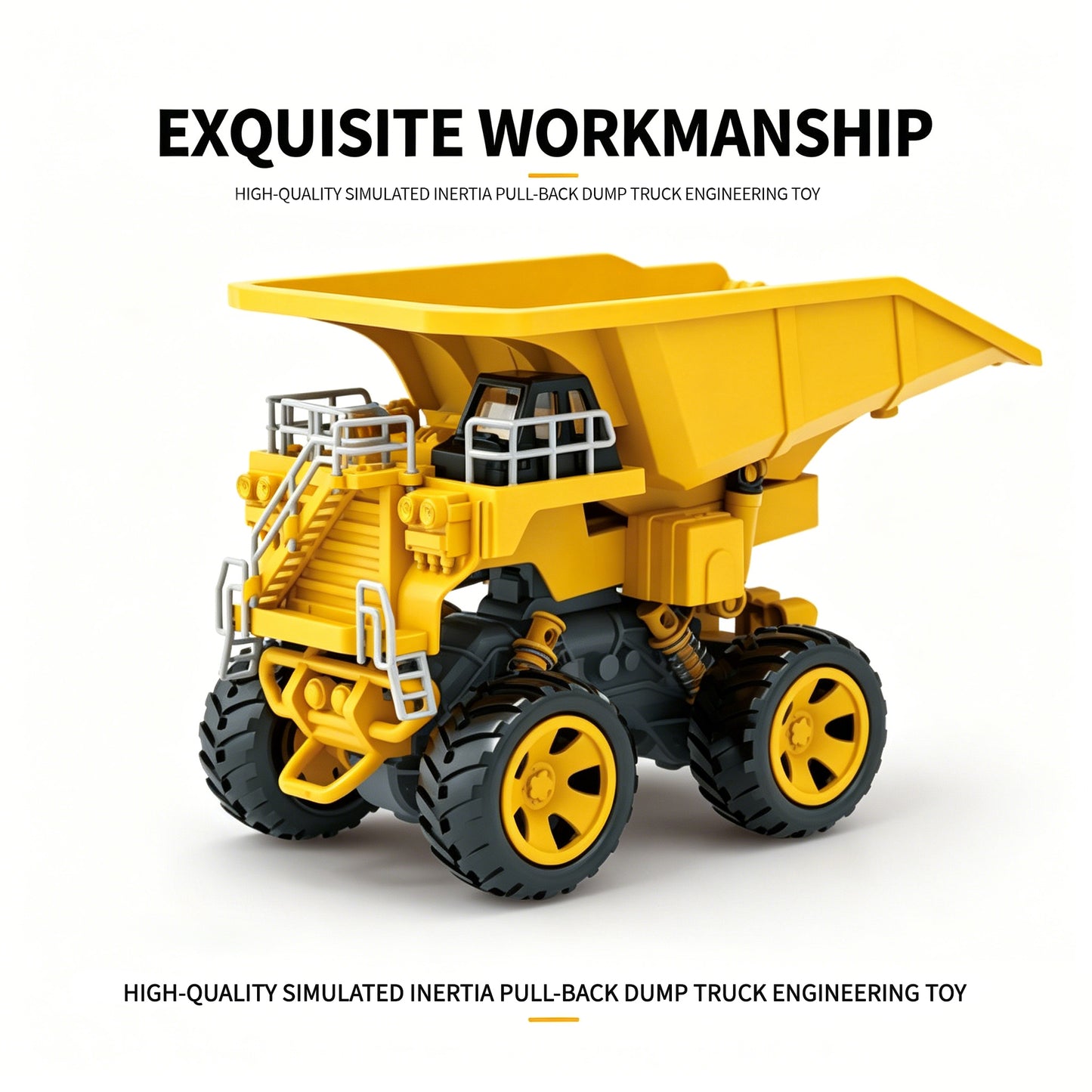 9030E-Inertia Dump Truck Toy for Kids