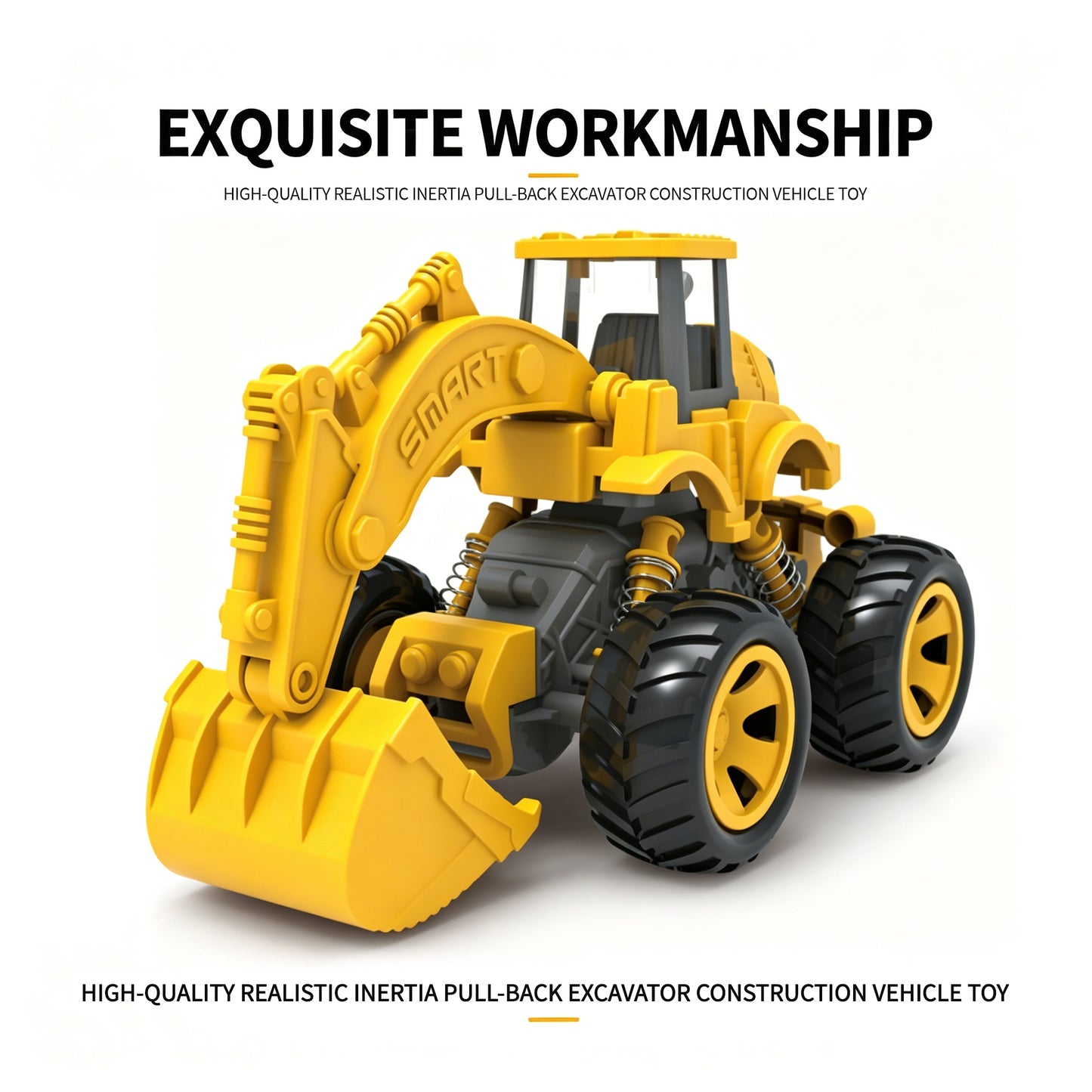 9031-Inertia Excavator Toy for Kids
