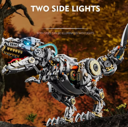 Mechanical Tyrannosaurus Rex Building Blocks Set