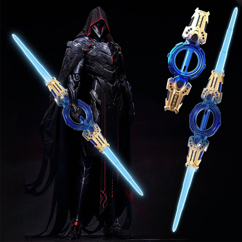 Rotatable Double-Ended LED Lightsaber Toy