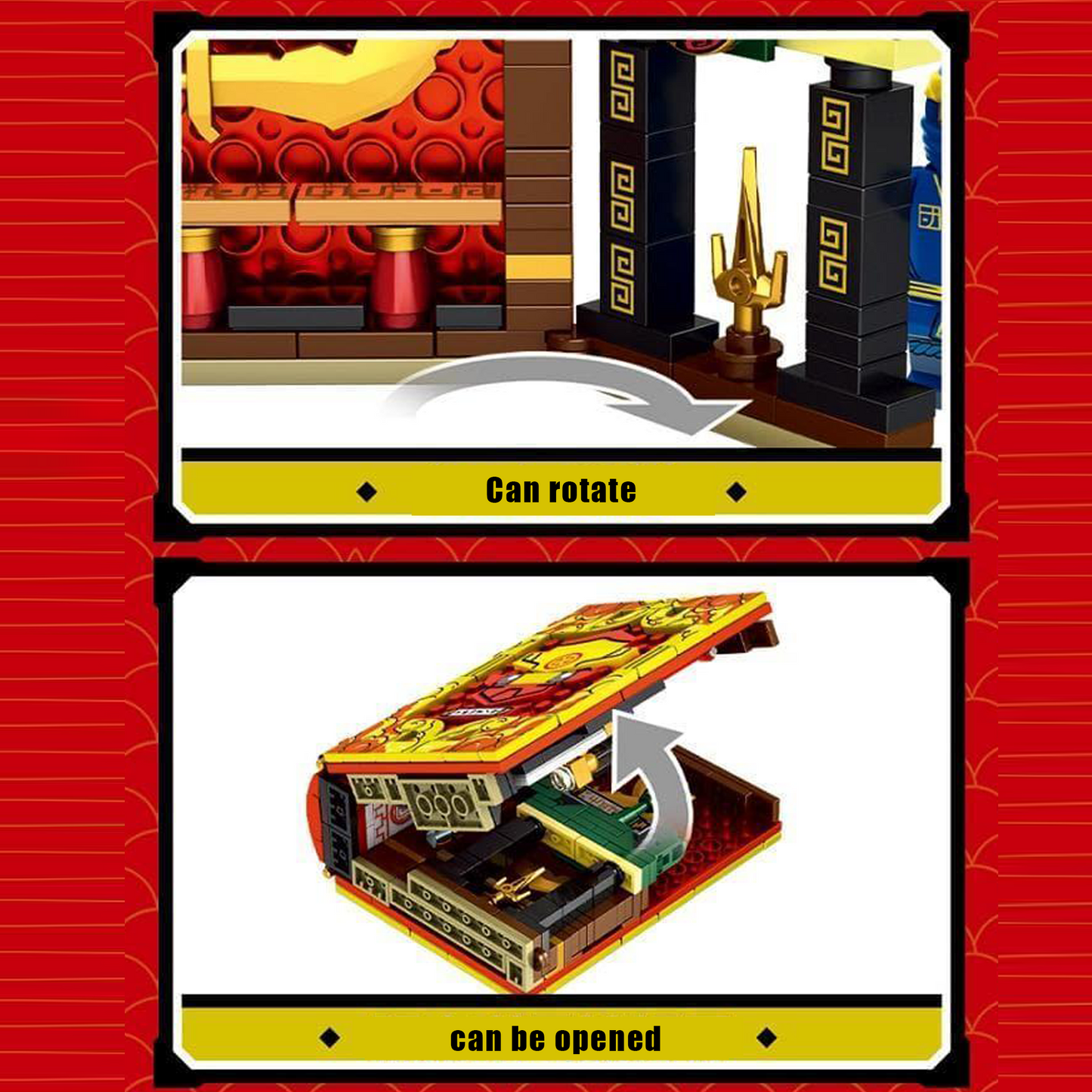 Ninja Block Book Building Set