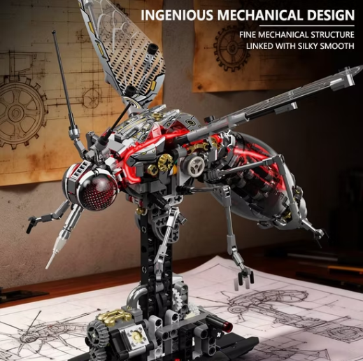 Mechanical Mosquito Building Blocks Set