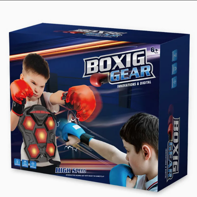 Electronic Interactive Boxing Target Vest with Light & Sound