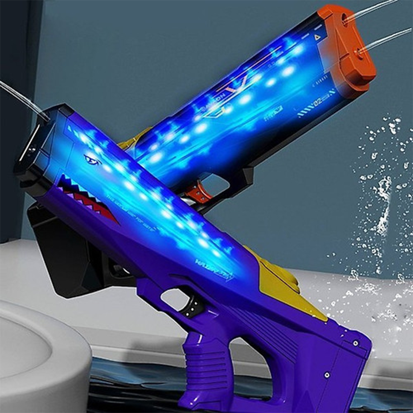 Shark LED Electric Water Gun Toy