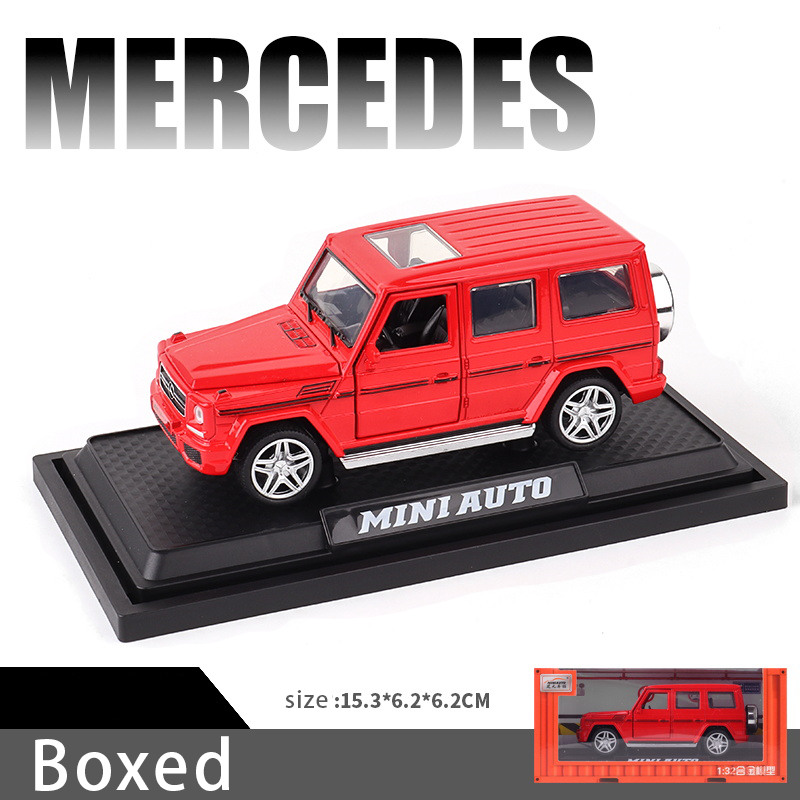 รถยนต์โมเดล SUV ออฟโรดโลหะผสมหล่อขนาด 1:32