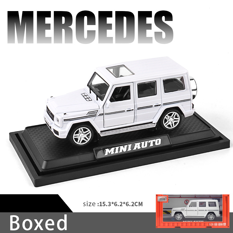 รถยนต์โมเดล SUV ออฟโรดโลหะผสมหล่อขนาด 1:32