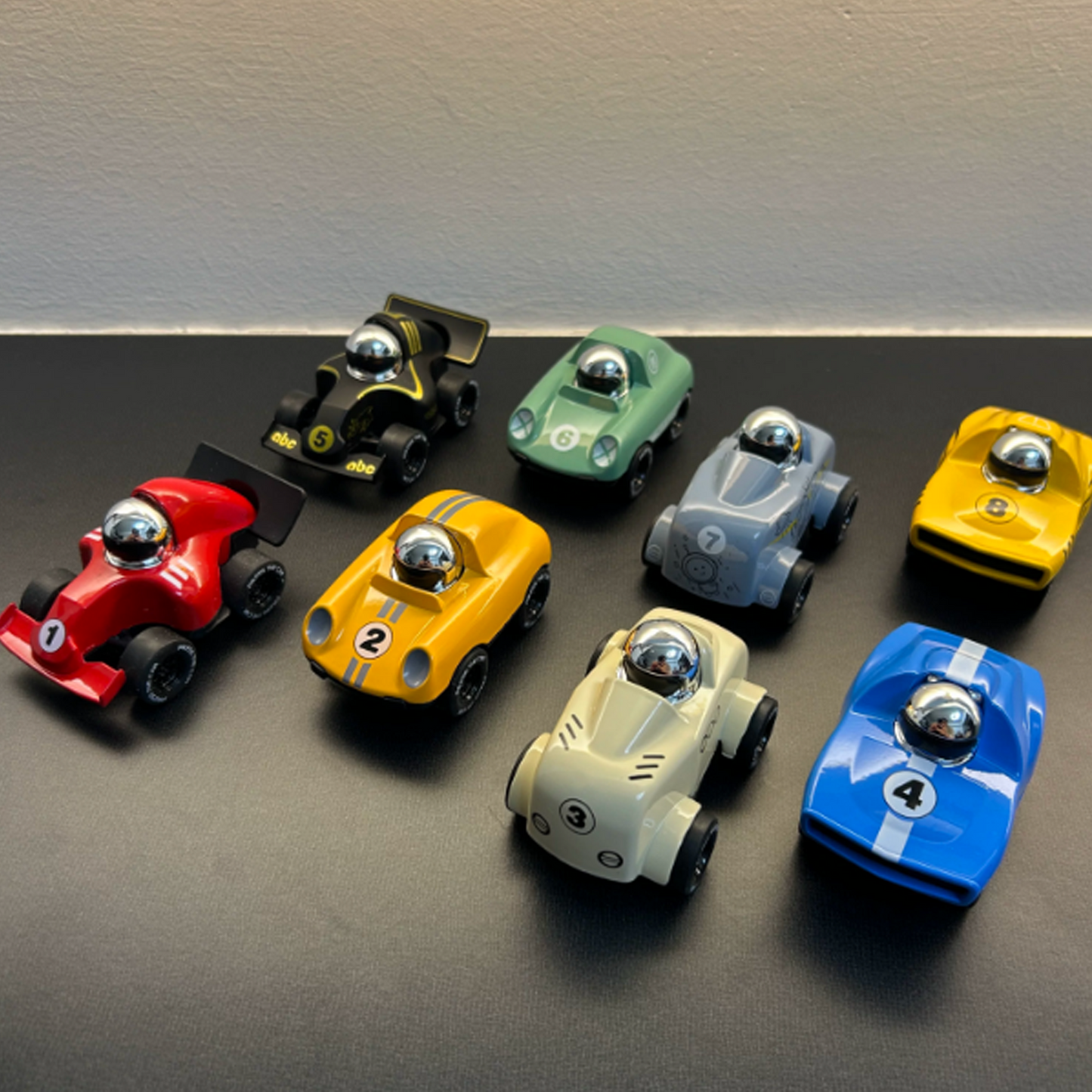 Alloy Press & Go Racing Cars, Friction-Powered Toy Vehicles for Kids