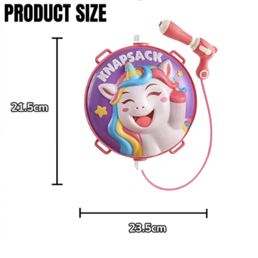 Cute Animal Backpack Water Gun for Kids