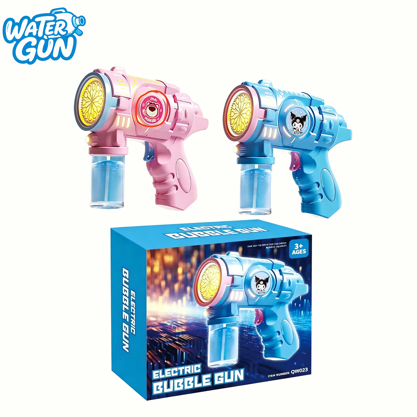 Electric Character Bubble Gun