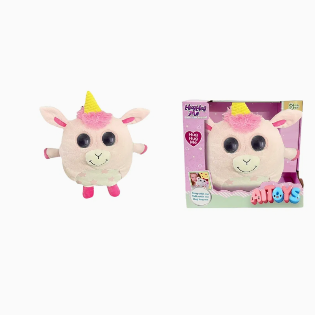 AI Interactive Unicorn Plush Toy - Smart Companion & Learning Buddy