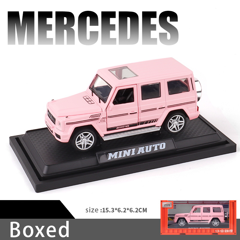รถยนต์โมเดล SUV ออฟโรดโลหะผสมหล่อขนาด 1:32