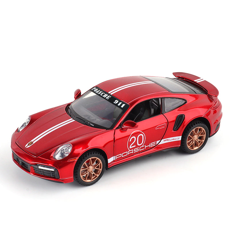 1:32 Die-Cast Sports Car Model with Display Base