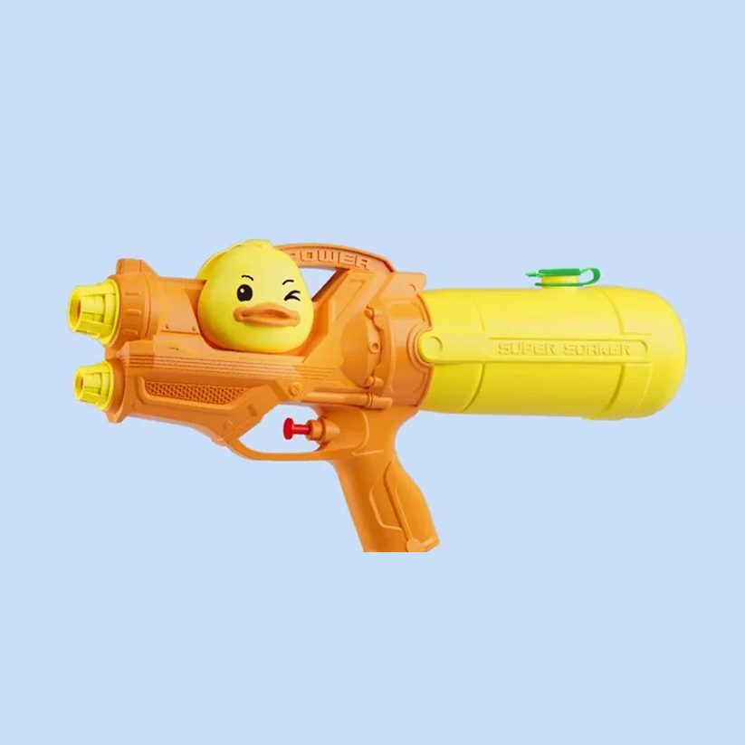 Cute Animal Dual-Nozzle Water Gun Toy for Kids