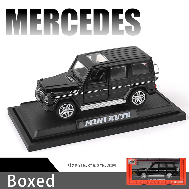 รถยนต์โมเดล SUV ออฟโรดโลหะผสมหล่อขนาด 1:32